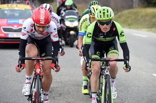 Thomas De Gendt and Andrew Talansky escape on stage five of the 2015 Paris-Nice