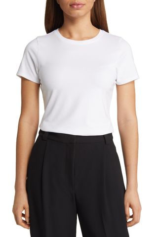 Nordstrom Pima Cotton Blend Crewneck T-Shirt