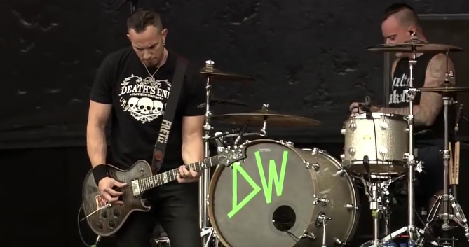 VIDEO: Tremonti drummer Garrett Whitlock's drum setup