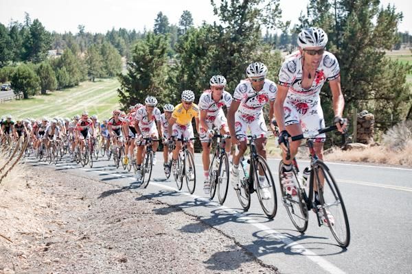 Rock Racing on the front to keep the break in check.