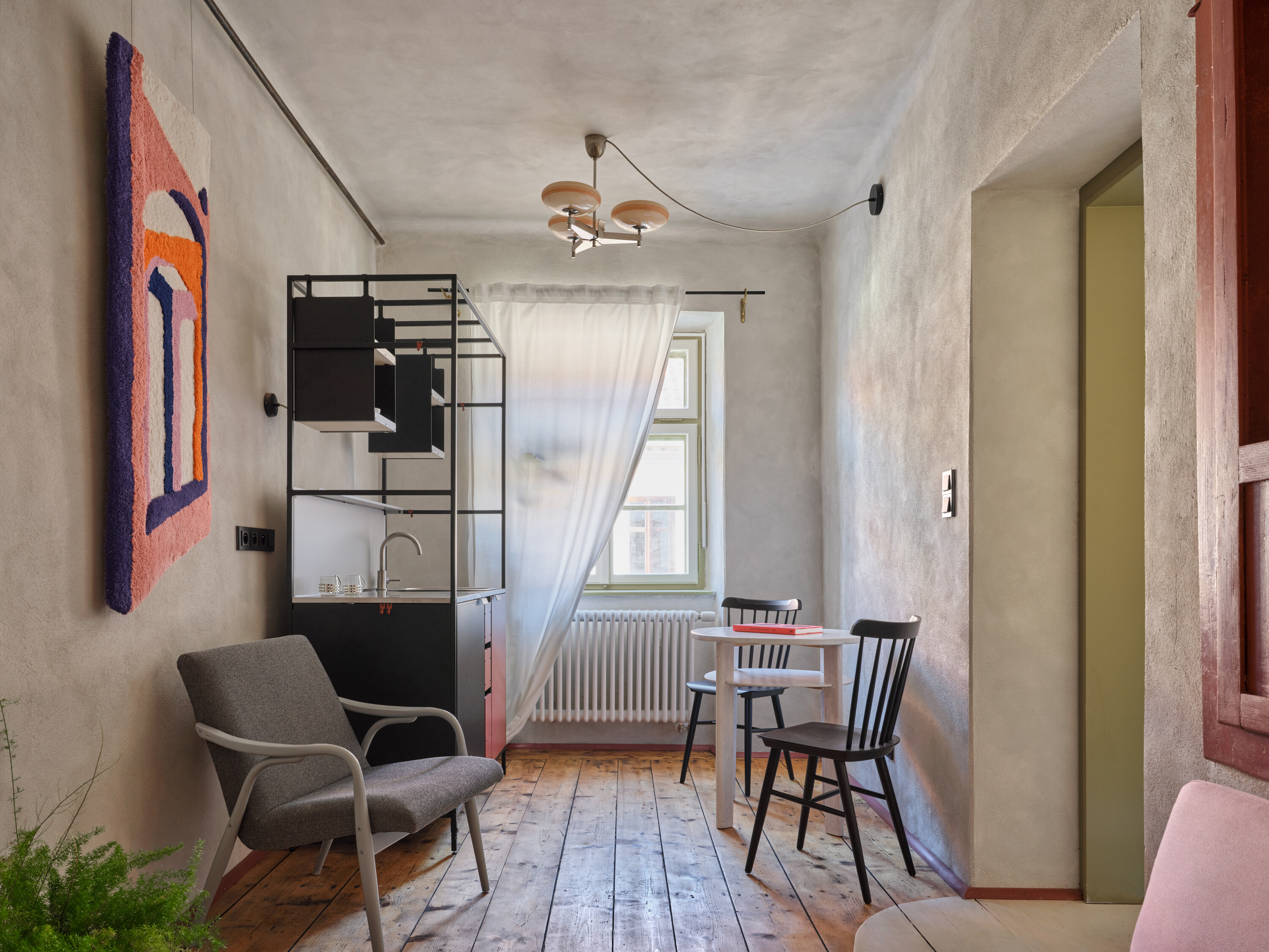 a Czech guesthouse designed by ORA studio