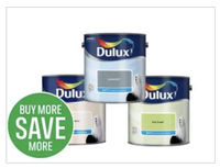 Paint bundles at Homebase | 3 for 2 on selected Homebase emulsion and 'buy more spend less' on Dulux