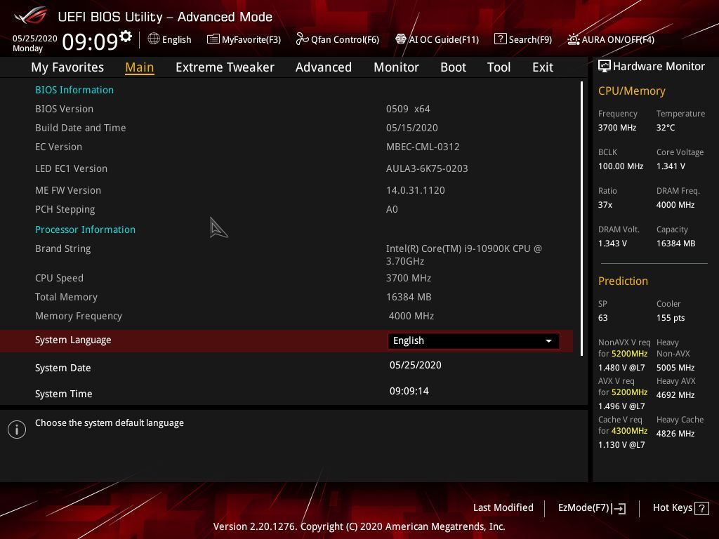 Asus Z490 ROG Maximus XII Hero (Wi-Fi)
