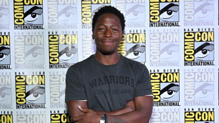 David Jonsson smiling at Comic-Con