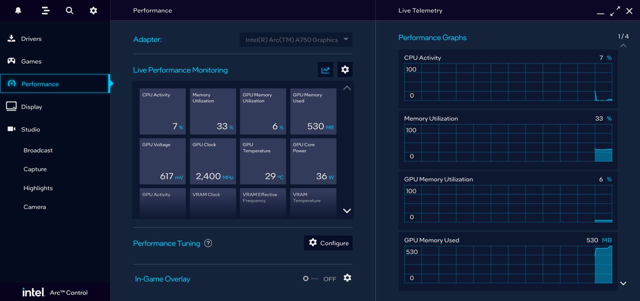 Intel Arc Control