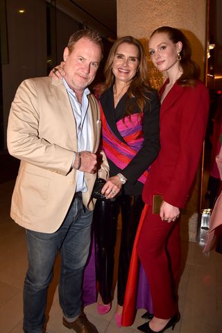 Brooke Shields with her husband Chris Henchy and daughter Grier Henchy