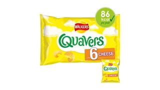 Walkers Quavers are a healthy packet of crisps