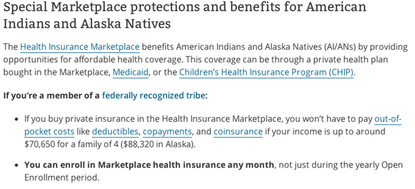 The government is struggling to get Native Americans to sign up for ObamaCare