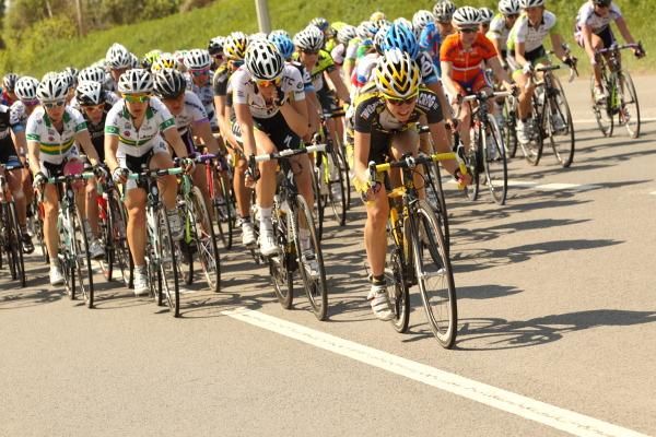 The Topsport Vlaanderen 2012 team tried a couple of times to make things hard in the peloton