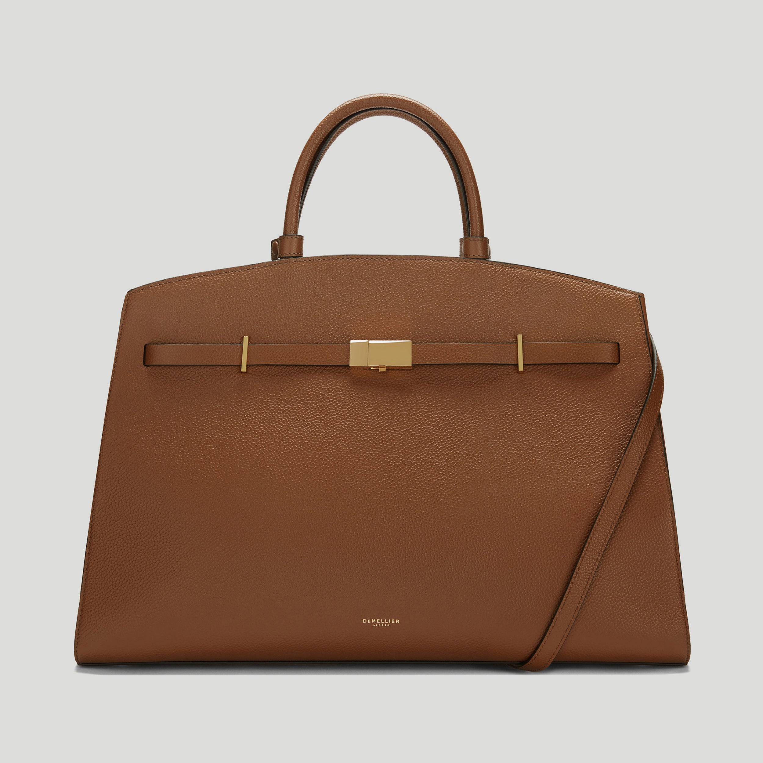 The Hudson | Tan Small Grain | Demellier