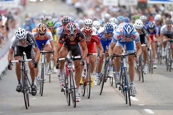 The sprint for fourth was on between Wagner, Drujon and Wyss
