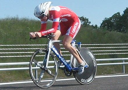 Kajsa Karlsson (Team CykelCity) once again proved herself to be one of the strongest TT-riders in Sweden, 6th today.