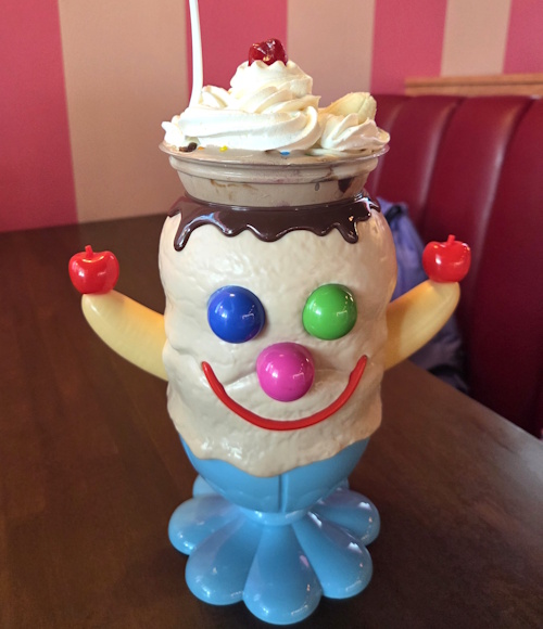 Goofy Goober's Triple Gooberberry Sunrise is shown from Universal Kids Resort.