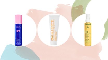 collage of three of the best reef-safe sunscreen