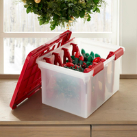 Weathertight Light Storage Box With Inserts – $24.99 at The Container Store