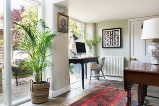 conservatory with home office