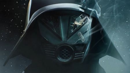 Dark Helmet's broken helmet from the Spaceballs 2 announcement