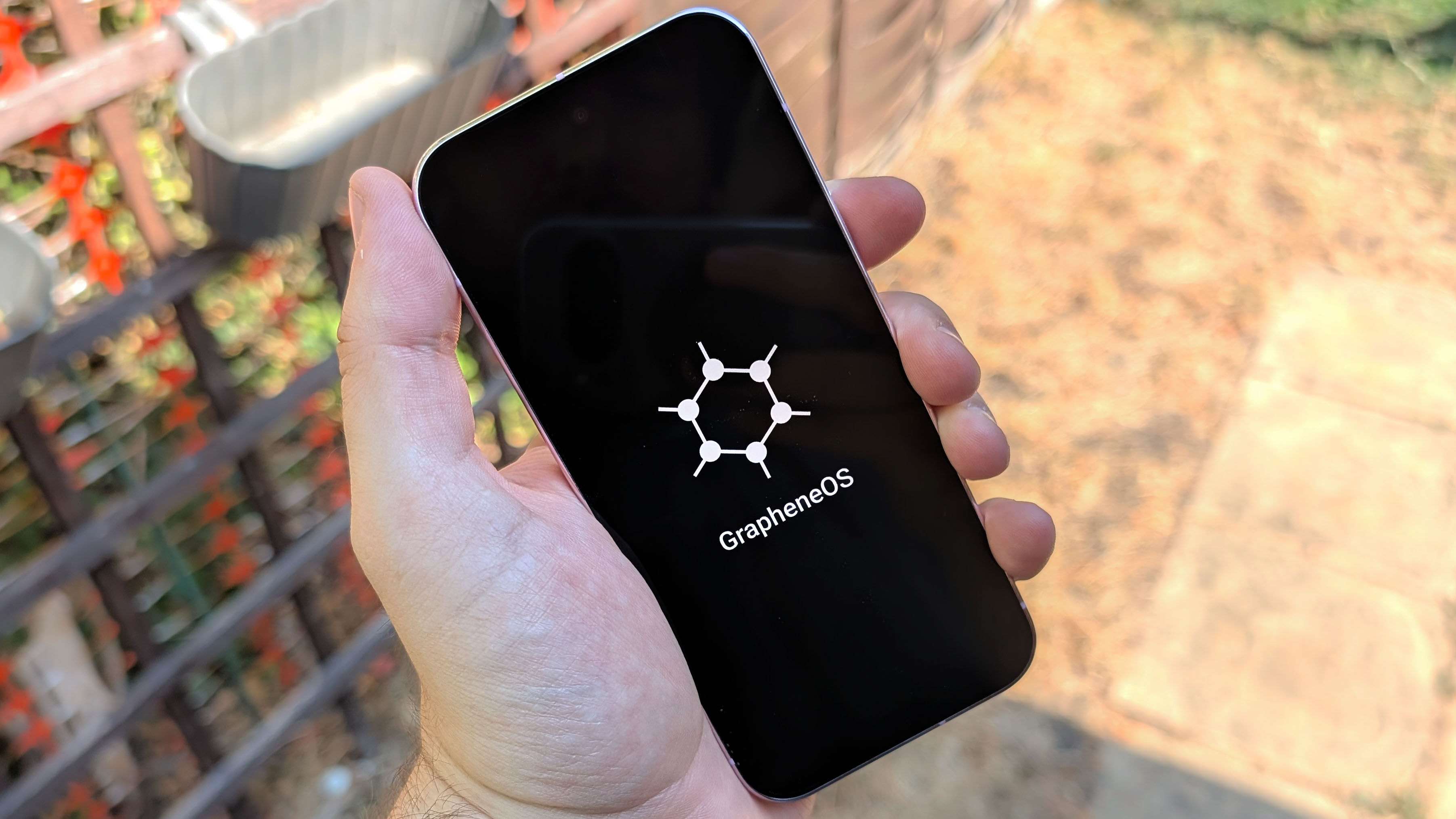 GrapheneOS shown on a Pixel 9 Pro