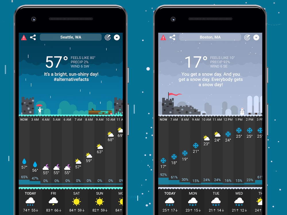 best free Android apps: Carrot Weather