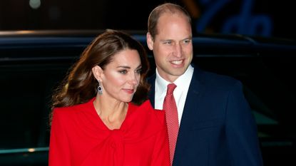 Prince William and Kate Middleton, Duchess of Cambridge attend the 'Together at Christmas' community carol service