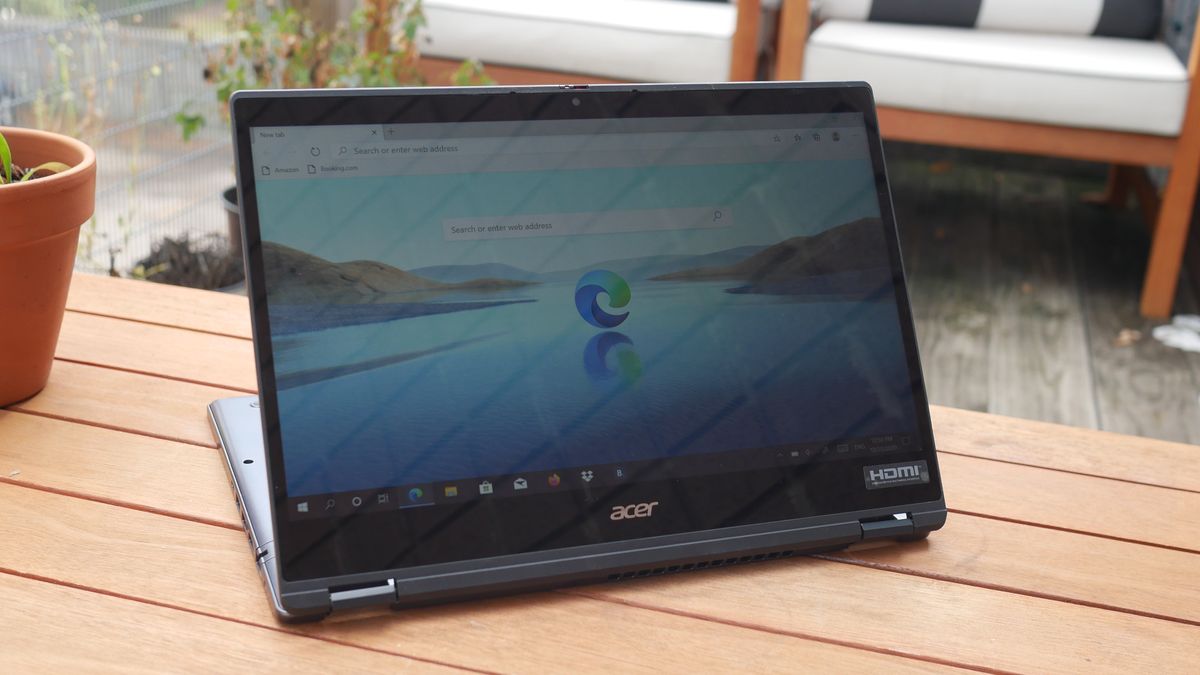 Acer TravelMate Spin P4 hands-on review | Laptop Mag