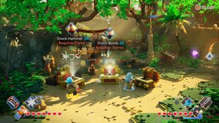 A screenshot of the gadget box from Lego Horizon Adventures