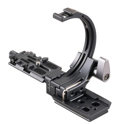 Benro QRB95DUAL lens rotation bracket in white square