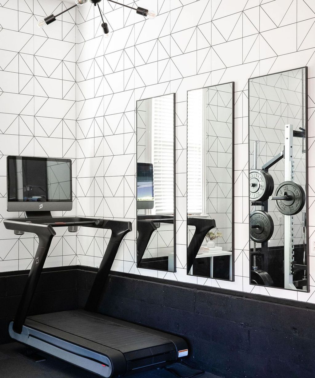 Home gym mirror ideas 10 designs to monitor your form Real Homes