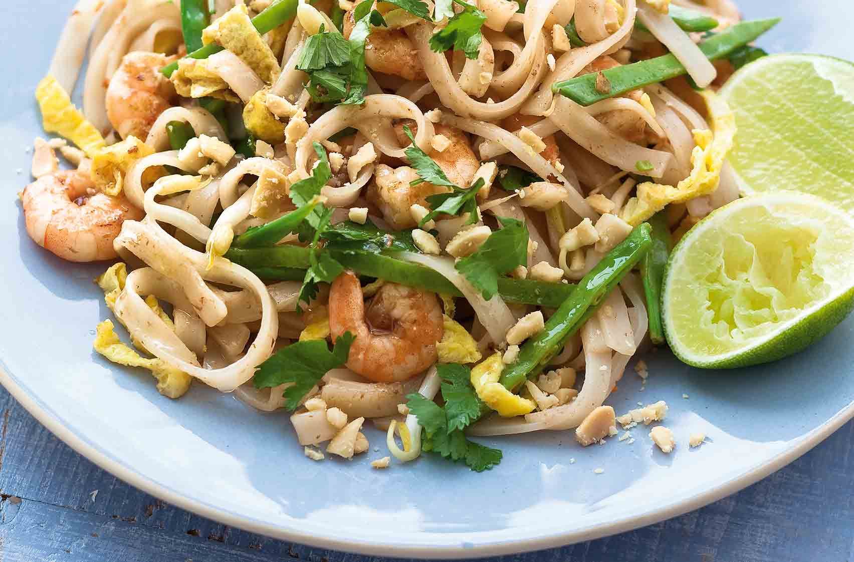Prawn pad thai recipe