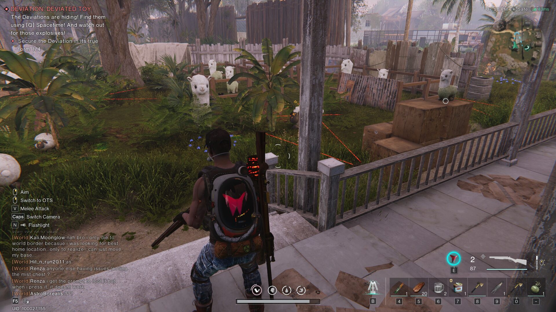 Once Human demo gameplay screenshots