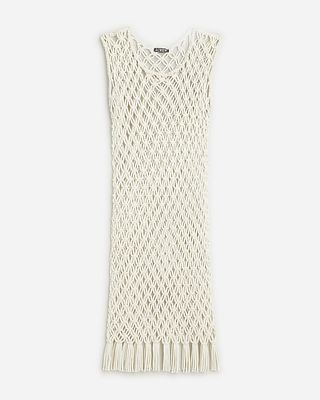 Macramé Midi Dress