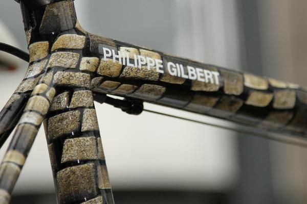 Philippe Gilbert's special Classics bike