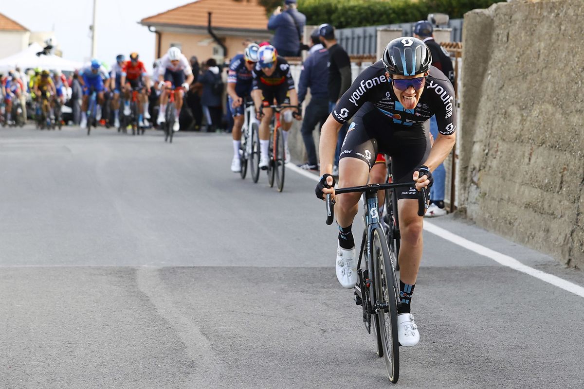 Milano Sanremo 2022 - 113th Edition - Milano - Sanremo 293 km - 19/03/2022 - Soren Kragh Andersen (DEN - Team DSM) - photo Luca Bettini/BettiniPhoto&Acirc;&copy;2022