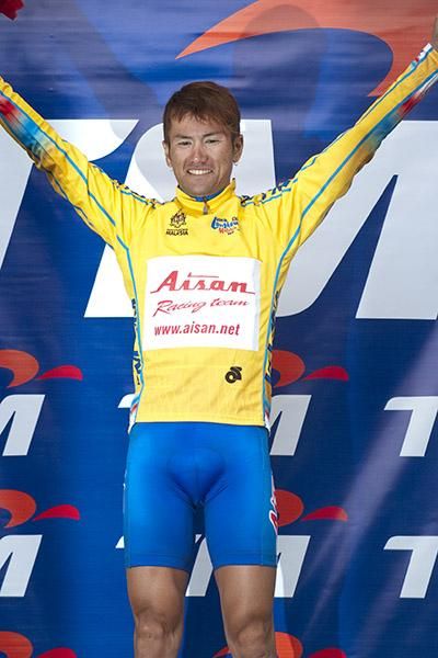 The new tour leader is Japan's Takeaki Ayabe (Aisan Racing Team) after his win in the Cameron Highlands.