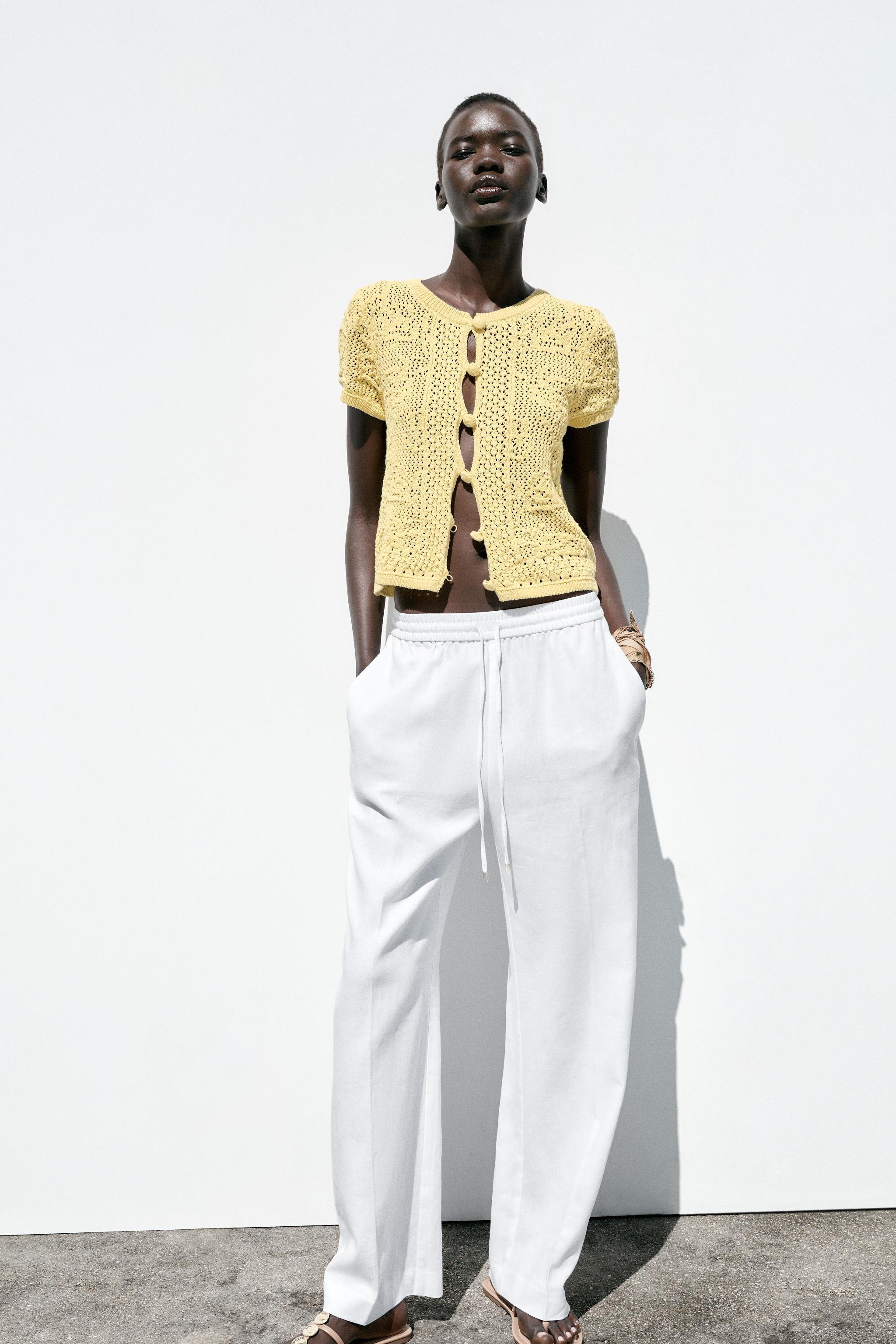 Crochet Knit Top