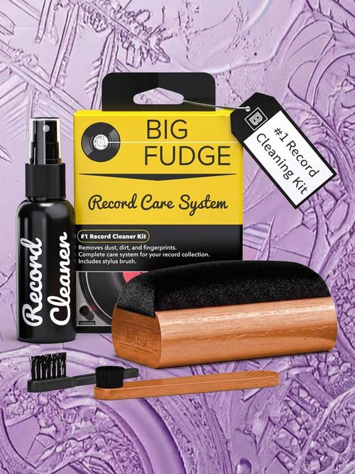 Big Fudge Vinyl Record Cleaning Kit