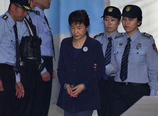 Former South Korea President Park Geun-hye.