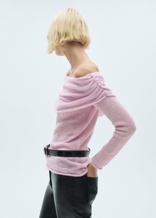 Ruched Detail Sweater - Women | Mango Usa