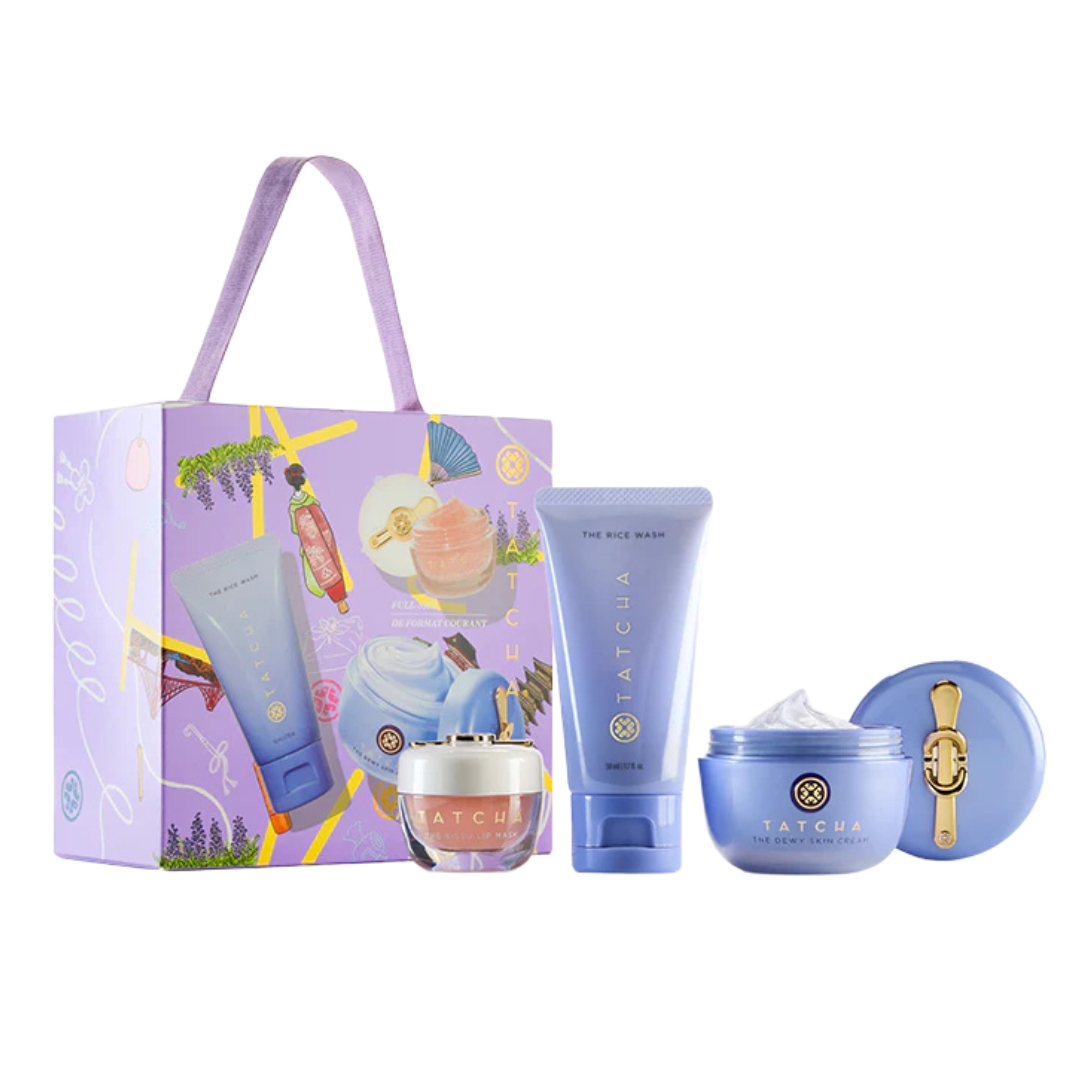 Tatcha Dewy Skin, Plump Lips Set