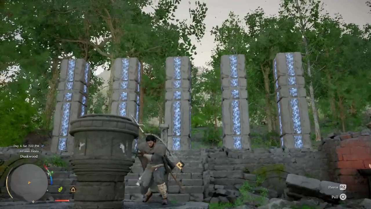 Crimson Desert Duskwood Ruins puzzle