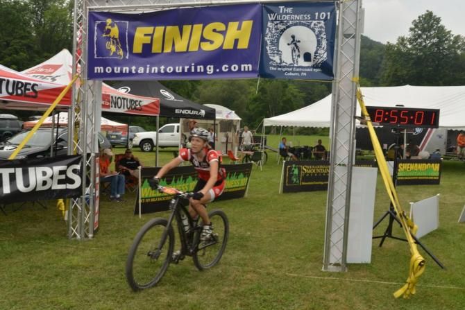 Priscilla Baltz rode strong and finished 3rd in the womens class