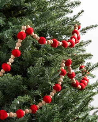 tree with garlands