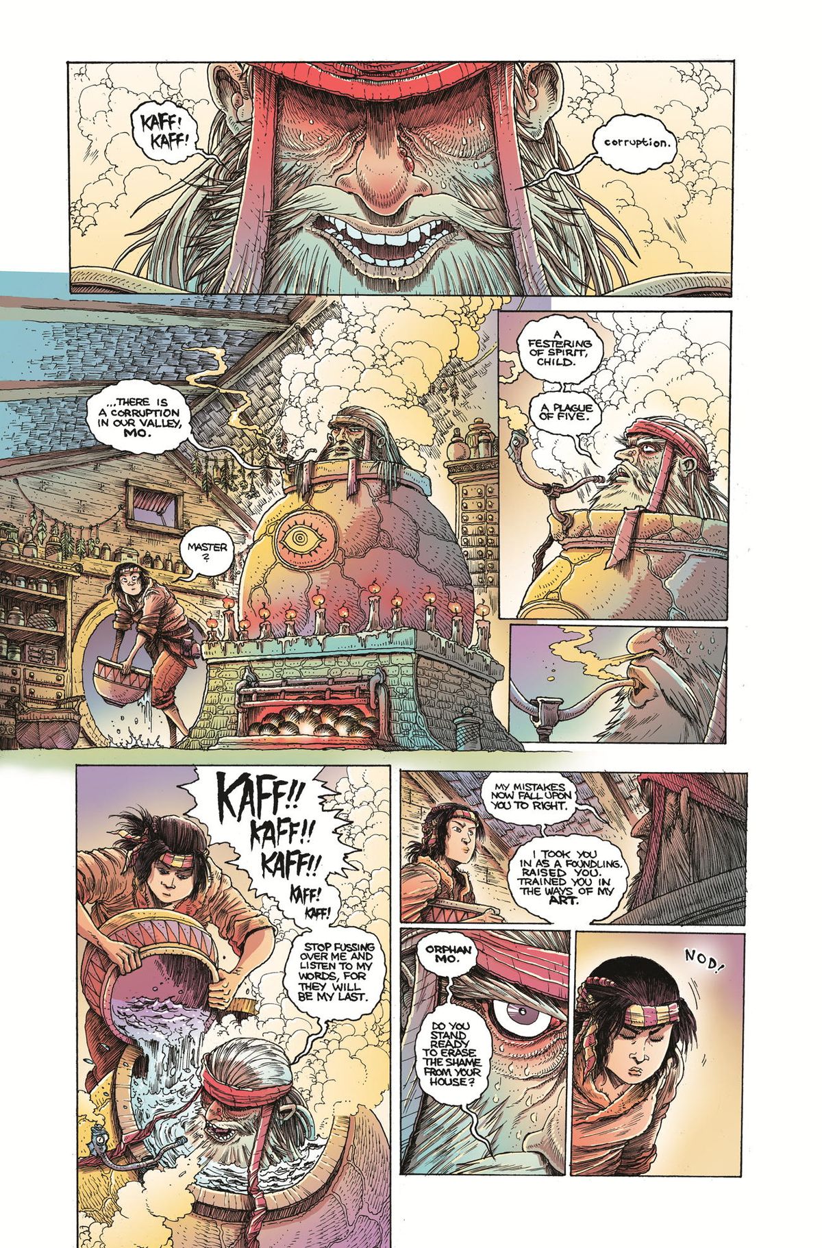 Orphan and the Five Beasts #1