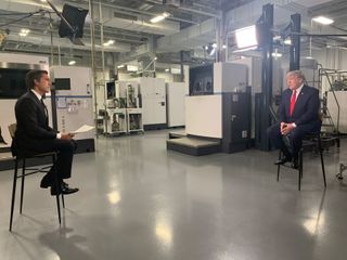 ABC News' David Muir interviews President Donald Trump in Phoenix, Arizona for the May 5 edition of World News Tonight