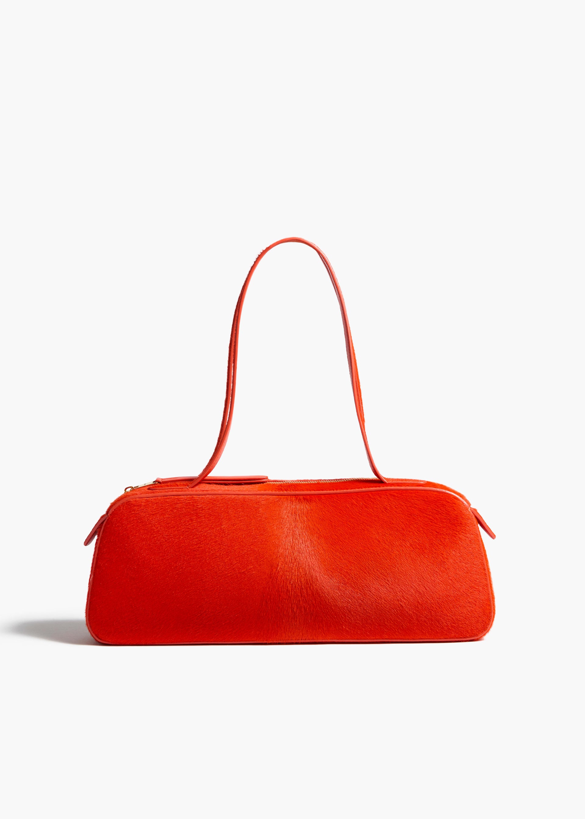 Simona Shoulder Bag in Persimmon Haircalf - O/s / Persimmon / 100%calfhair
