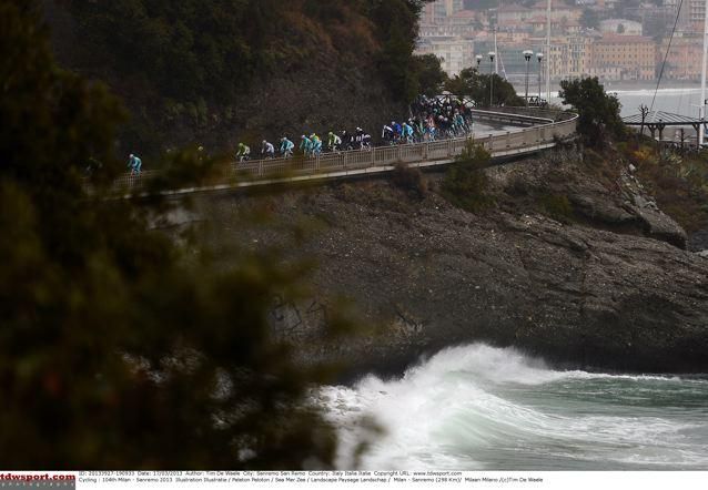 The strong winds made the racing even harder