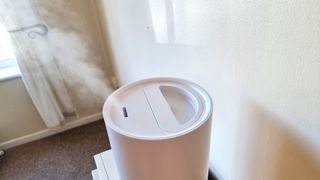 The PureGuardian H950AR Ultrasonic Cool Mist Humidifier at work