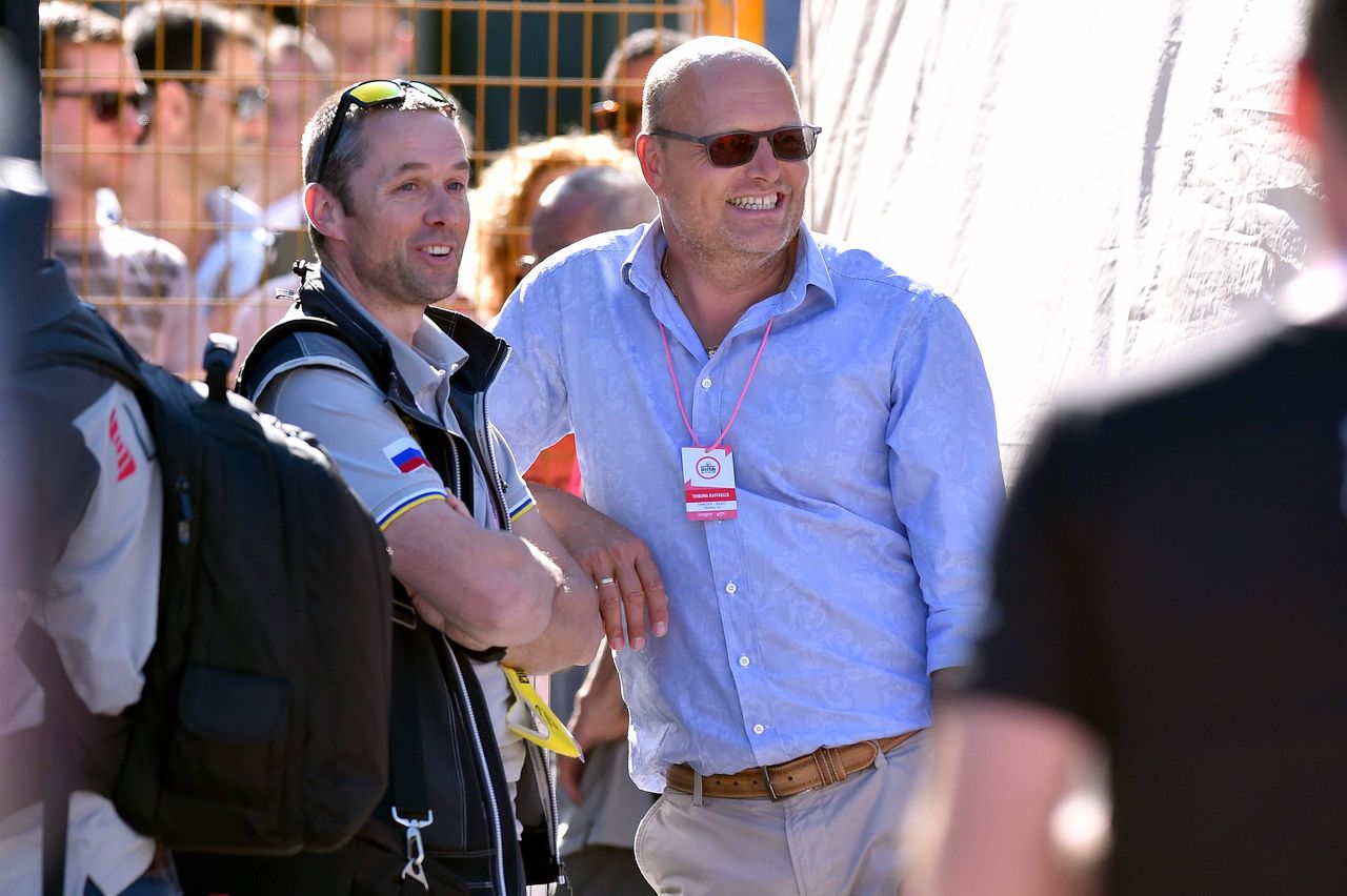 Piet De Moor and Bjarne Riis