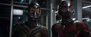 Paul Rudd is Ant-Man and Evangeline Lilly is the Wasp.