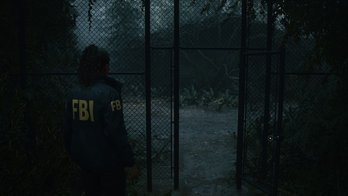Alan Wake 2 image fidelity comparison screenshots